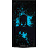 DC Comics Batman Blue Splash character shape XBox Series X Digital Edition Console Skin